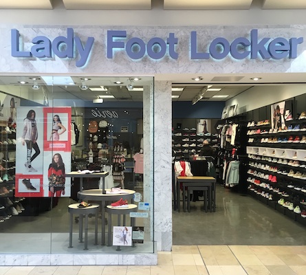 Lady Foot Locker store front